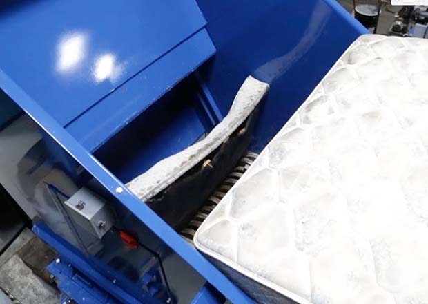Heavy-Duty Mattress Shredder