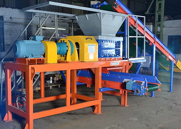 Heavy-Duty Aluminum Shredder