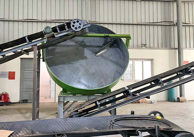 Disc Pan Granulator