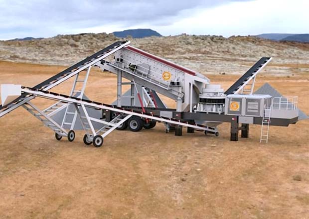 Mobile Stone Crusher Plant